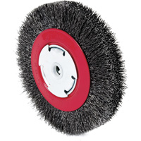 Meule 101F-3M &agrave; fils cr&ecirc;p&eacute;s, 6" dia., Fils 0,014", Arbre 1/2"/2"/5/8" Sidevic Inc.
