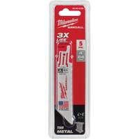 Sawzall&reg; Reciprocating Saw Blades, Bi-Metal, 24 TPI, 4" L x 3/4" W Sidevic Inc.