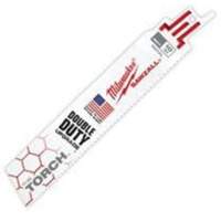The Torch Sawzall&reg; Blade, Bi-Metal, 10 TPI, 6" L x 1" W Sidevic Inc.