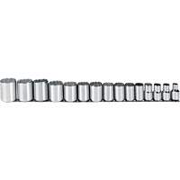Jeu de douilles, 15 Mcx, Prise de 1/2" Sidevic Inc.