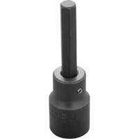 Socket Bit, Hex, 8 mm x 3-1/4" L, 1/2" Drive Sidevic Inc.