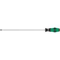 Slotted Screwdriver, 1/4" Tip, Round, 15-3/4" L, Plastic Handle Sidevic Inc.
