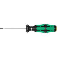 Slotted Screwdriver, 3/32" Tip, Round, 5-1/8" L, Plastic Handle Sidevic Inc.