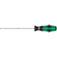 Slotted Screwdriver, 4 mm Tip, Round, 9-3/4" L, Plastic Handle Sidevic Inc.
