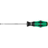 Slotted Screwdriver, 5.5 mm Tip, Round, 8-25/32" L, Plastic Handle Sidevic Inc.