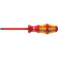 Insulated Square Plus Screwdriver, #2 Tip, Round, 8-1/16" L, Plastic Handle Sidevic Inc.