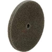 Standard Abrasives Unitized Wheel, 3" x 1/4", 1/4" Arbor, Fine Grit, Aluminum Oxide Sidevic Inc.