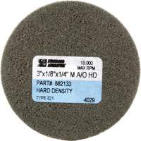 Standard Abrasives Unitized Wheel, 3" x 1/8", 1/4" Arbor, Medium Grit, Aluminum Oxide Sidevic Inc.
