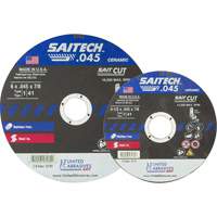 Cut-Off Wheel, 14" x 0.045", 5/8" Arbor, Type 1, Aluminum Oxide/Ceramic, 19000 RPM Sidevic Inc.
