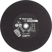 Meule &agrave; tronçonner rapide en acier inoxydable Portacut, 14" x 1/8", Arbre de 3/4", Type 1, Carbure de silicium, 5400 Tr/min Sidevic Inc.