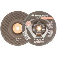 Disque de meulage et tronçonnage HP, 6" x 1/4", Arbre 5/8"-11, Oxyde d'aluminium, Type 27 Sidevic Inc.