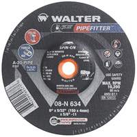 PIPEFITTER Grinding Wheel, 6" x 5/32", Aluminum Oxide, Type 27 Sidevic Inc.