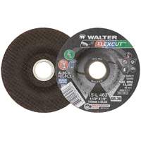 FLEXCUT Grinding Wheel, 4-1/2", 36 Grit, Aluminum Oxide, 7/8", 13300 RPM, Type 29 Sidevic Inc.