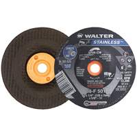 STAINLESS Grinding Wheel, 5" x 1/4", 5/8"-11 Arbor, Aluminum Oxide, Type 28S Sidevic Inc.