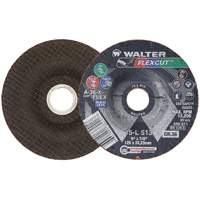 FLEXCUT Grinding Wheel, 5", 36 Grit, Aluminum Oxide, 7/8", 12200 RPM, Type 29 Sidevic Inc.