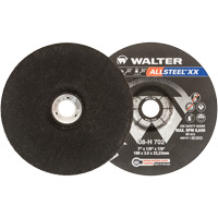 Meules &agrave; moyeu d&eacute;port&eacute; ALLSTEEL XX, 7" x 1/8", Arbre 7/8", Type 27 Sidevic Inc.