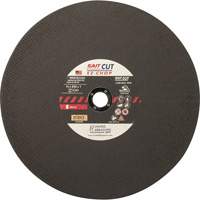 Chop Saw Wheel, 12" x 0.093"/3/32", 1" Arbor, Type 1, Aluminum Oxide, 5100 RPM Sidevic Inc.