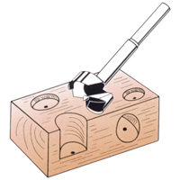 Forstner Bit, 2/5", 8 mm Shank, 3-1/2" Length Sidevic Inc.