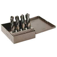 Prentice Drill Set, 8 Pieces, High Speed Steel Sidevic Inc.