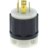 Dispositif verrouillable de qualit&eacute; industrielle, Nylon, 20 A, 125 V/250 V, L14-20P Sidevic Inc.