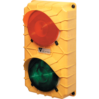 LED Stop & Go Lights, Plastic, 6-3/8" W x 3-3/4" D x 11-3/8" H Sidevic Inc.