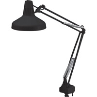 Heavy-duty Combination Task Light, 22/60 W, Fluorescent/Incandescent, 45" Neck, Black Sidevic Inc.