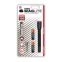 Mini&reg; Flashlights, LED, 100 Lumens, AAA Batteries Sidevic Inc.
