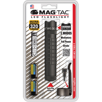 Mag-Tac Tactical Flashlights, LED, 320 Lumens, CR123 Batteries Sidevic Inc.