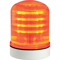 Streamline&reg; Modular Multifunctional LED Beacons, Continuous/Flashing/Rotating, Amber Sidevic Inc.