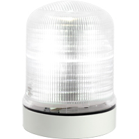 Streamline&reg; Modular Multifunctional LED Beacons, Continuous/Flashing/Rotating, Clear Sidevic Inc.