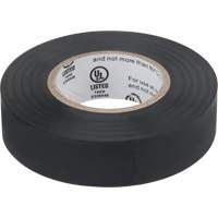 Ruban isolant, 19 mm (3/4") x 18 m (60'), Noir, 7 mils Sidevic Inc.