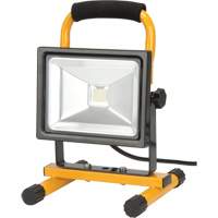 Portable Work Light, LED, 20 W, 2500 Lumens, Aluminum Housing Sidevic Inc.