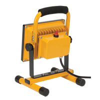 Portable Work Light, LED, 20 W, 2500 Lumens, Aluminum Housing Sidevic Inc.