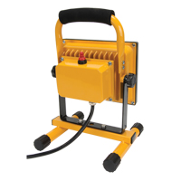 Portable Work Light, LED, 20 W, 2500 Lumens, Aluminum Housing Sidevic Inc.