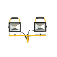 Twin-Head Work Light, LED, 40 W, 4800 Lumens, Aluminum Housing Sidevic Inc.