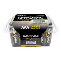 Ultra PRO Industrial Batteries, AAA, 1.5 V Sidevic Inc.