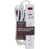USB Charging Surge Protector, 6 Outlets, 1200 J, 1875 W, 6' Cord Sidevic Inc.