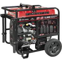V-Twin Gasoline Generator, 15000 W Surge, 12500 W Rated, 120 V/240 V, 40 L Tank Sidevic Inc.
