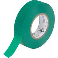 Ruban isolant, 19 mm (3/4") x 18 m (60'), Vert, 7 mils Sidevic Inc.