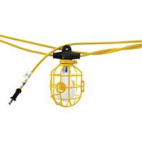 Chaînes de lumi&egrave;res DEL avec connecteur, 10 Lumi&egrave;res, 1200" lo, Boîtier en Plastique Sidevic Inc.