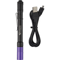 Stylus Pro&reg; USB UV Penlight, LED, Aluminum Body, Rechargeable Batteries, Included Sidevic Inc.