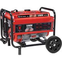 Generator with Wheel Kit, 5100 W Surge, 4000 W Rated, 120 V/240 V, 15 L Tank Sidevic Inc.