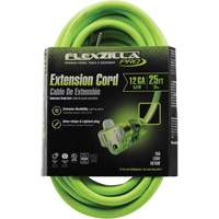 Flexzilla&reg; Pro Industrial Extension Cord, All-Weather, SJTW, 12/3 AWG, 15 A, 25' Sidevic Inc.
