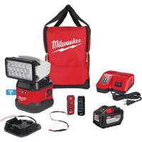 Ensemble d'&eacute;clairage orientable polyvalent &agrave; t&eacute;l&eacute;commande, DEL, 4250 lumens Sidevic Inc.