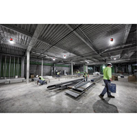 Lampe de chantier temporaire RADIUS, DEL, 130 W, 15000 lumens Sidevic Inc.