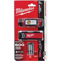 Lampe frontale pour casque de s&eacute;curit&eacute; USB REDLITHIUM, DEL, 600 lumens, 5 hres de fonctionnement, piles Rechargeable Sidevic Inc.