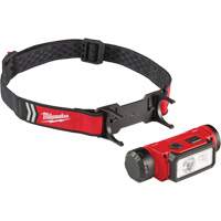 Lampe frontale pour casque de s&eacute;curit&eacute; USB REDLITHIUM, DEL, 600 lumens, 5 hres de fonctionnement, piles Rechargeable Sidevic Inc.