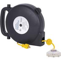JPCR-1450 ABS Extension Cord Reel, Indoor/Outdoor, SJTW, 14 AWG, 13 A, 45' Sidevic Inc.