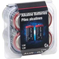 Piles alcalines industrielles, C, 1,5 V Sidevic Inc.