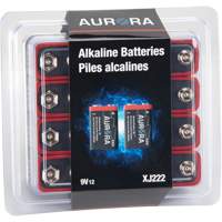 Piles alcalines industrielles, 9 V Sidevic Inc.